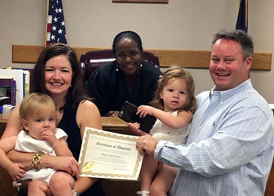 Adoption Stories: Michelle and Thad Carter